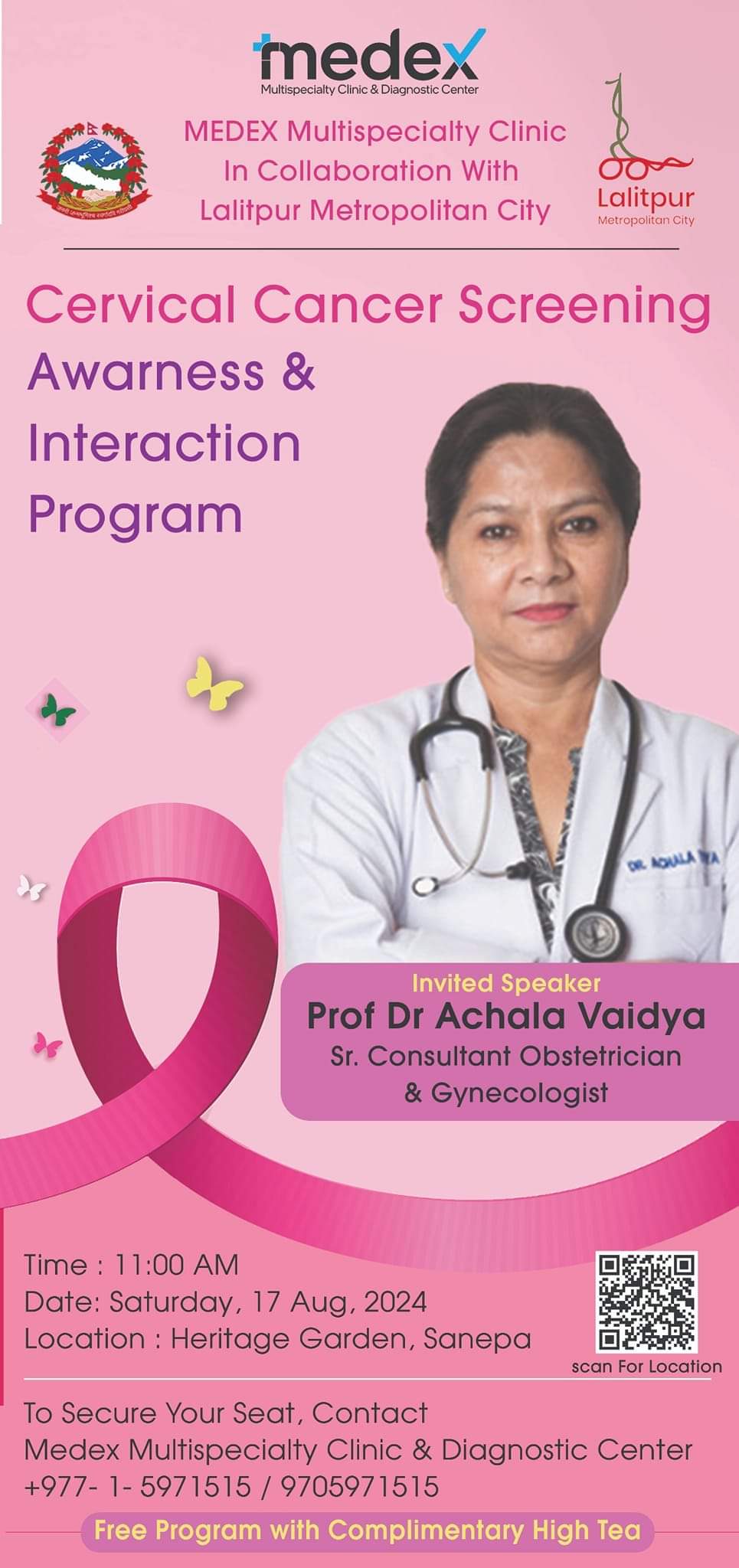 Dr Achala Vaidha Cervical Cancer Screening Medex